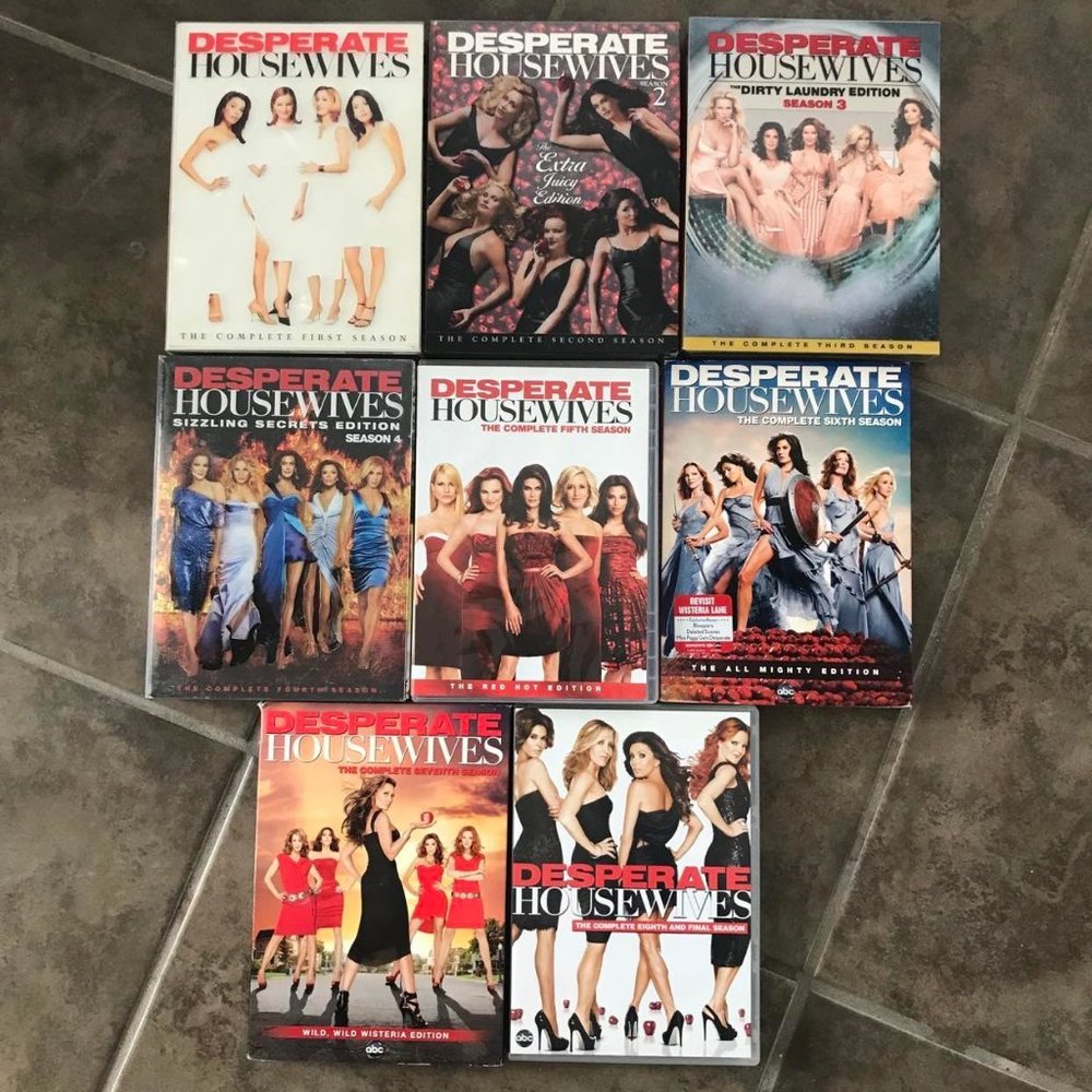 Desperate Housewives DVDs, Complete Series, 8 Seasons